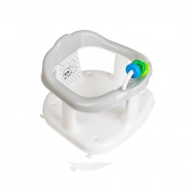 Maltex 1327 Bath ring PANDA, white/ring grey, 6204_90