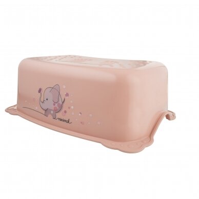 Maltex 2-component step stool peach pink with peach pink rubbers 7310_41