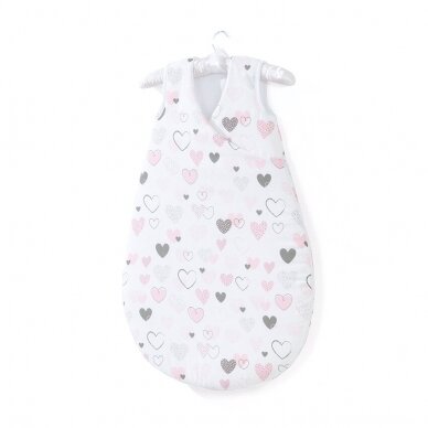 MamoTato sleep bag, Bubble, 75 cm, hearts