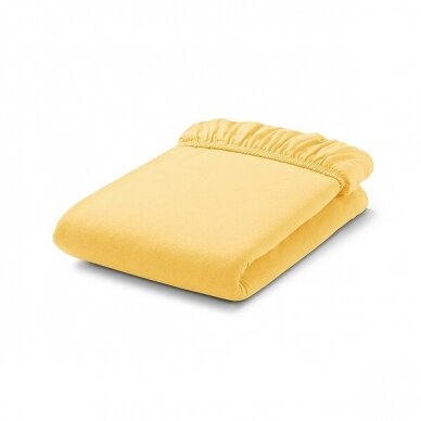 MAMO-TATO Terry sheet for a cot 60x120 cm - yellow