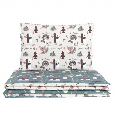 3pcs bedding set (A) zoo, Premium 1