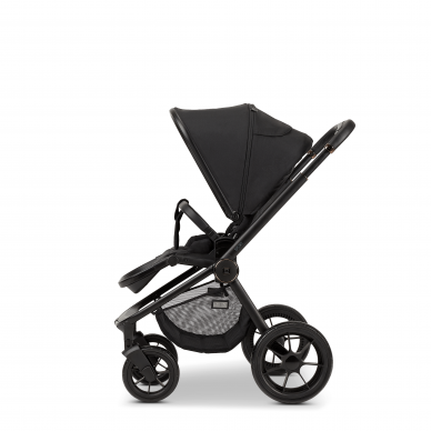 Moon stroller SPORT black melange 1