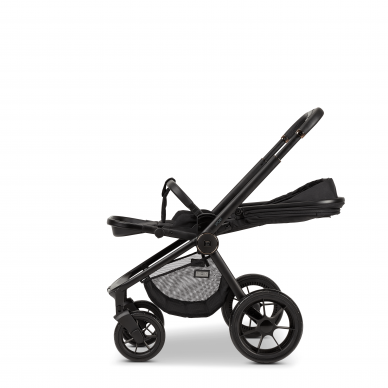 Moon stroller SPORT black melange 2