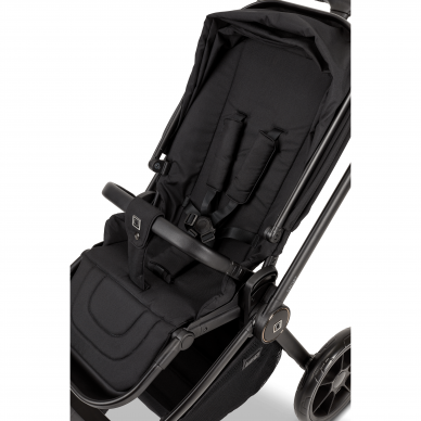 Moon stroller SPORT black melange 3