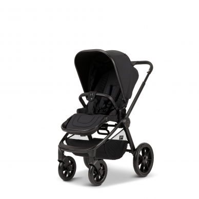 Moon stroller SPORT black melange