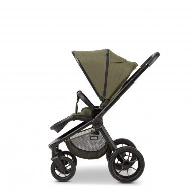 Moon stroller SPORT moss green melange 1