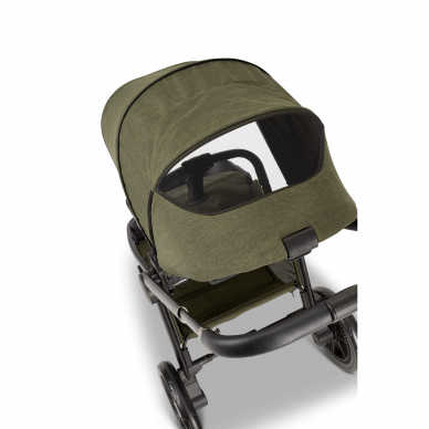 Moon stroller SPORT moss green melange 4