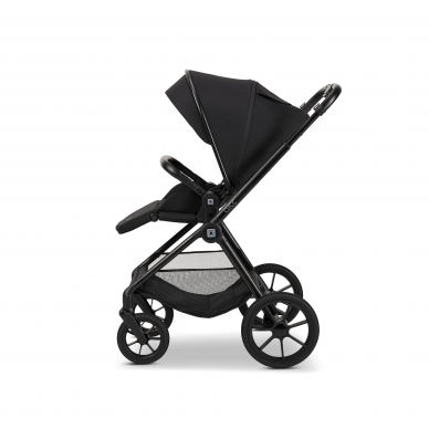 Moon stroller CLICC 2/1 black melange 3