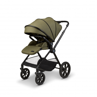 Moon stroller CLICC 2/1 moss green melange 2