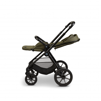 Moon stroller CLICC 2/1 moss green melange 4