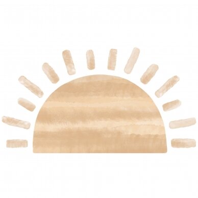 Pastelowe Lovesticker sun beige