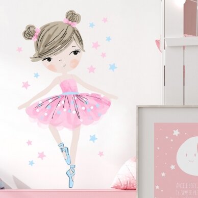 Pastelowe Lovesticker pink ballerina 1