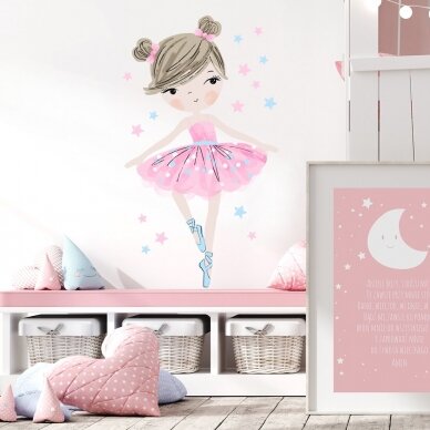 Pastelowe Lovesticker pink ballerina 2