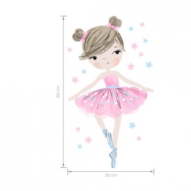 Pastelowe Lovesticker pink ballerina 5