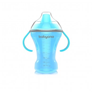 Non-spill cup with hard spout 260 ml NATURAL NURSING 1