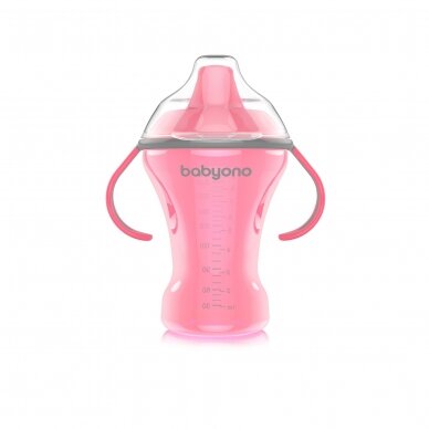 Non-spill cup with hard spout 260 ml NATURAL NURSING 8