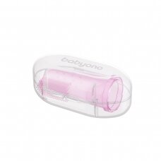 Baby toothbrush and gum massager,pink 723/03