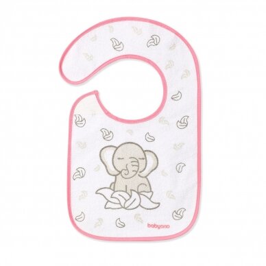 Babyono terry baby bib FLAVOR EXPLORER, m6+ 832 3