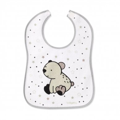 Babyono terry baby bib I CAN ALMOST FEED MYSELF 833 4