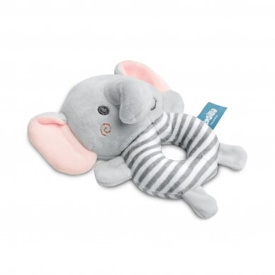 MINI ZOO RATTE TOY – ELEPHANT, 15cm 1