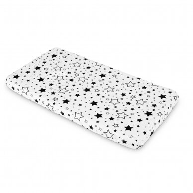 Printed Sheet – stars black, 120*60, 2210