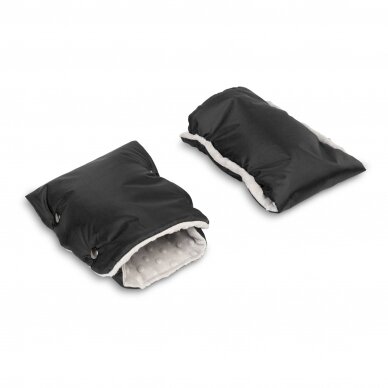 Minky Glove/Muff – black 1