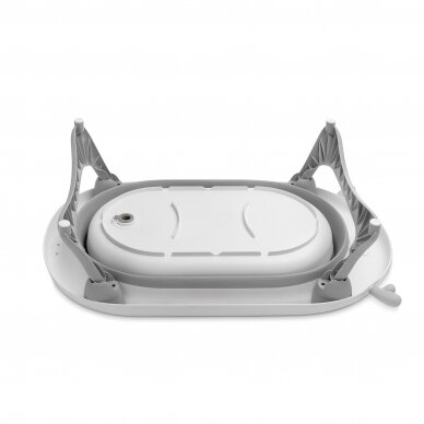 Foldable travel bath tub – grey 6