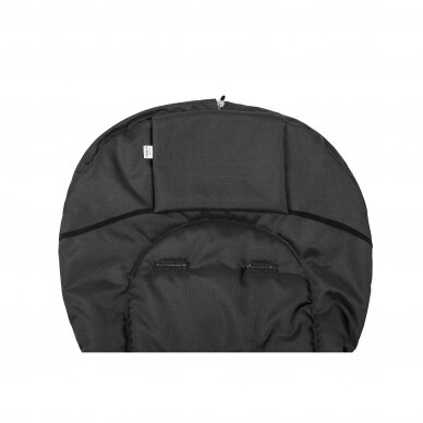 Stroller sleeping bag – wool black 3