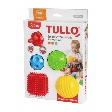 Sensoriniai kamuoliukai Tullo, 5 vnt., 458 1