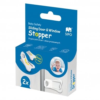 SIPO 2x baby safety window door stopper SBS-D11 6