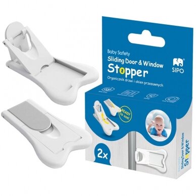 SIPO 2x baby safety window door stopper SBS-D11