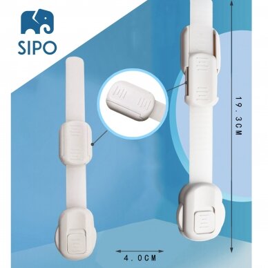 SIPO set 6x baby safety strap SBS-218 1