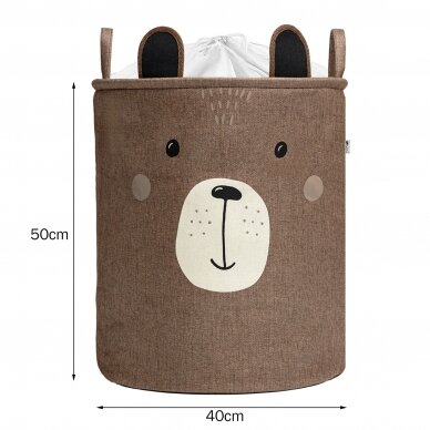 SIPO basket premium brown bear 63 l XB05 1