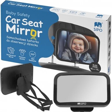 SIPO baby safety car mirror SBS-SM30 1