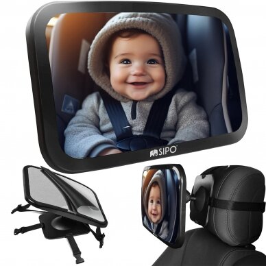 SIPO baby safety car mirror SBS-SM30 10