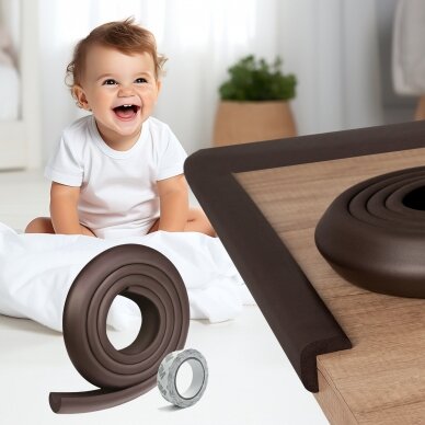 SIPO baby safety corner protection tape brown SBS-T11-F4 3