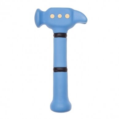 Tullo squeaky rubber hammer blue 103