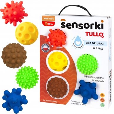 Tullo sensory shapes 5 pcs hole free, 417 1