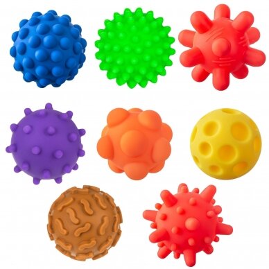 Sensory shapes 8 pcs hole free, 419