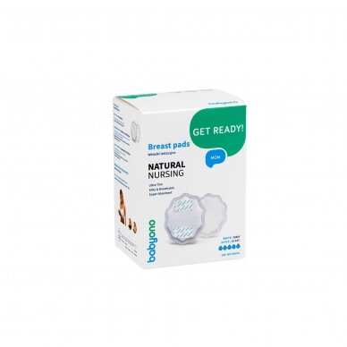 Babyono vienkartiniai įklotai į liemenėlę natural nursing 24 vnt 298/01 1