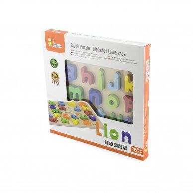 Vega Block Puzzle - Alphabet Lowercase 50125 5