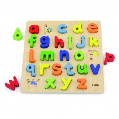 Vega Block Puzzle - Alphabet Lowercase 50125