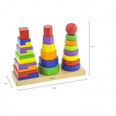 VIGA Geometric Stacker 50567 3