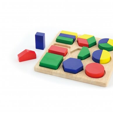 VIGA Shape Block Puzzle 58573 1