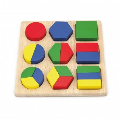 VIGA Shape Block Puzzle 58573