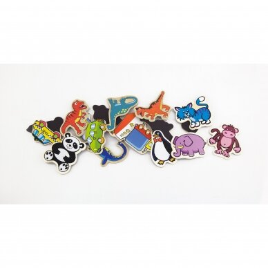 VIGA Magnetic Animals - 20pcs 58923 1