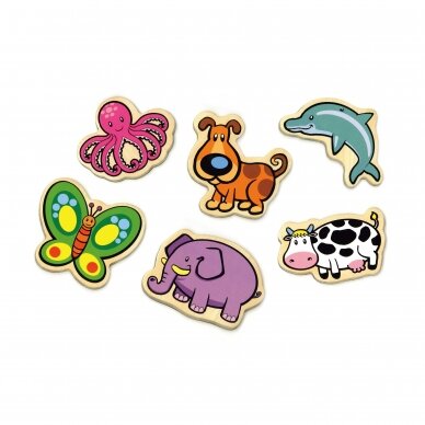 VIGA Magnetic Animals - 20pcs 58923 2