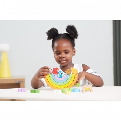 VIGA Rainbow Balancing blocks 44590 3