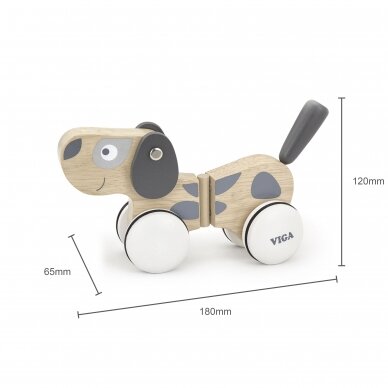 VIGA Pull-Along Puppy 51614 1