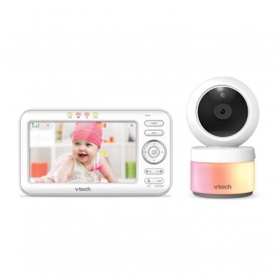 Vtech 5" Digital Video Baby Monitor with Pan & Tilt Camera VM5463 3